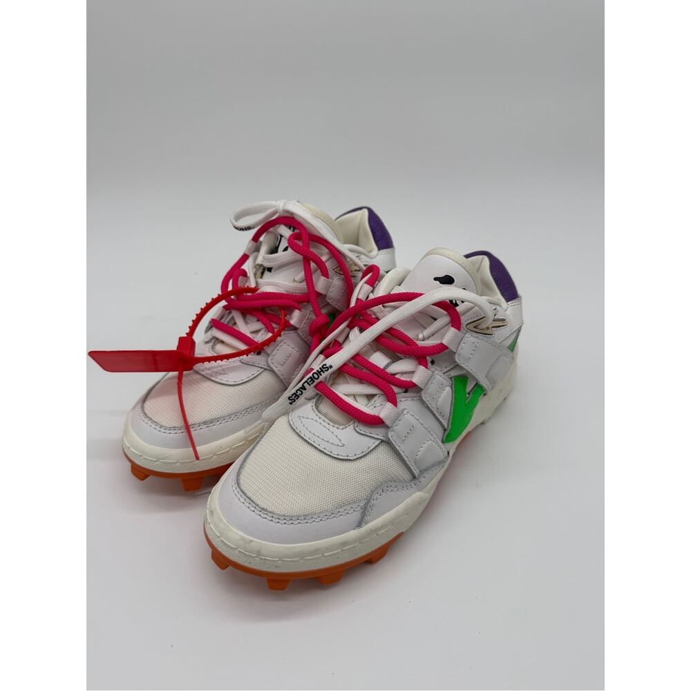 Off-White Mountain Cleats Low-Top Sneakers White Trail Sole - US 7 - Picture 4 of 14